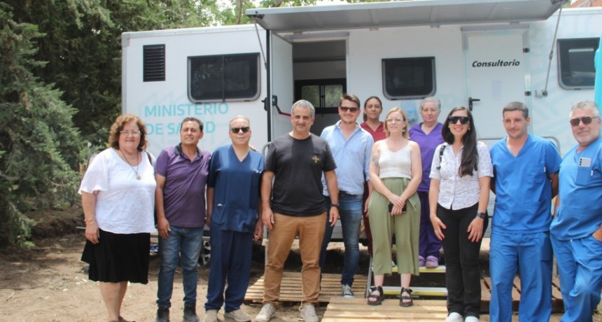 Monte Hermoso: Se puso en funcionamiento la Unidad Móvil de Salud Comunitaria PBA en Sauce Grande