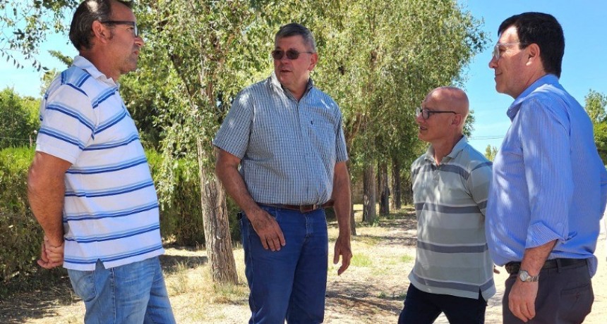 Juan Chalde visitó El Perdido