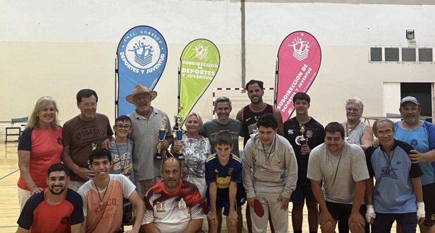 Deportes: Exitoso torneo de Tenis de Mesa 