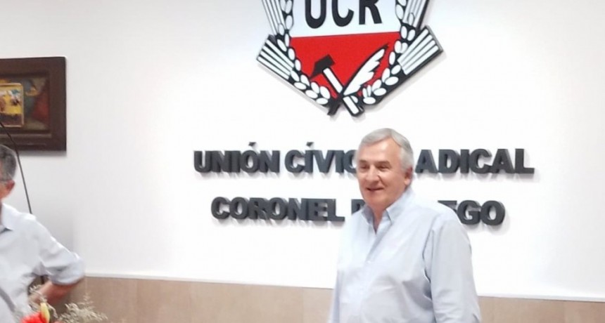 Gerardo Morales visitó Dorrego