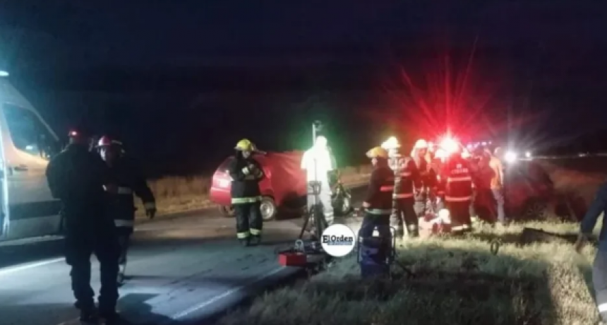 Tragedia en la Ruta 51: falleció la mujer herida en el choque frontal y son tres las víctimas fatales