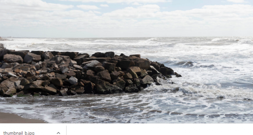 Se pone en marcha el plan para defender las playas de Pehuen Co