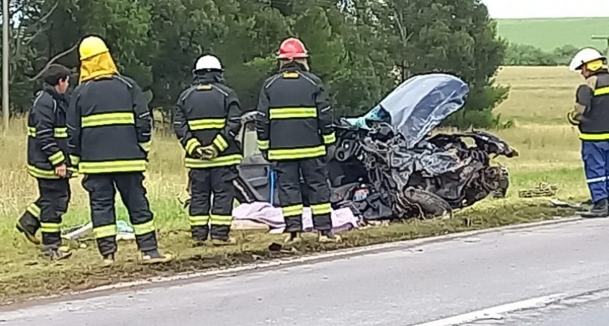 Una mujer falleció en un choque en cercanías de Dorrego