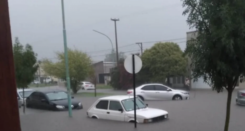 La lluvia causó muchos problemas en la región: Carhué, Guaminí y Coronel Suárez, las más afectadas