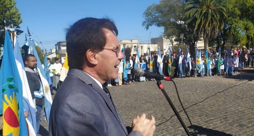 Aniversario de la ciudad. Habló el intendente Juan Chalde