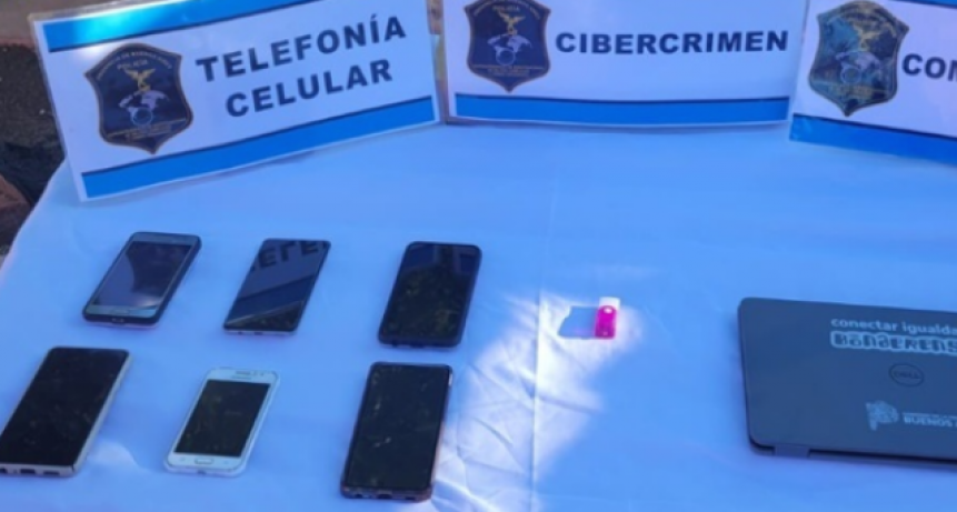 Allanamiento por grooming, coacción y producción de material de abuso infantil en Mayor Buratovich