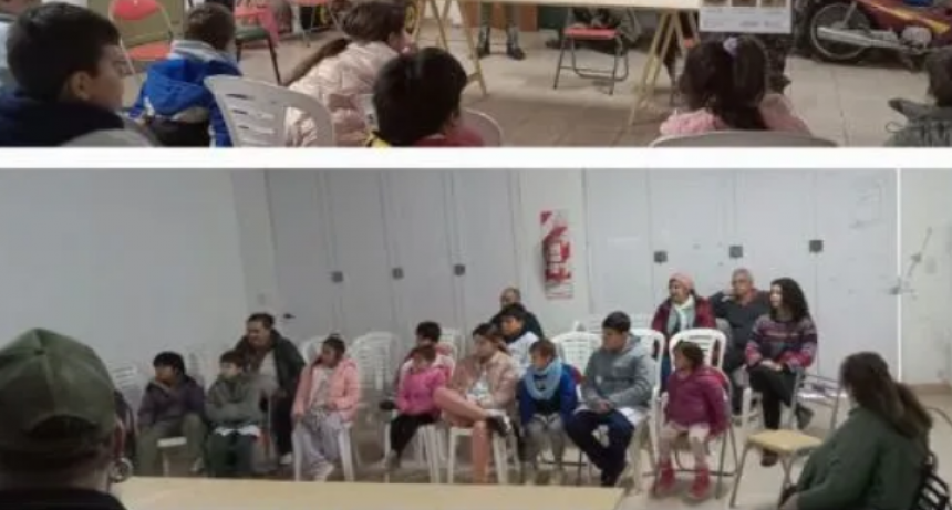 Guardafaunas de Tres Arroyos y Reta dieron una charla en Marisol
