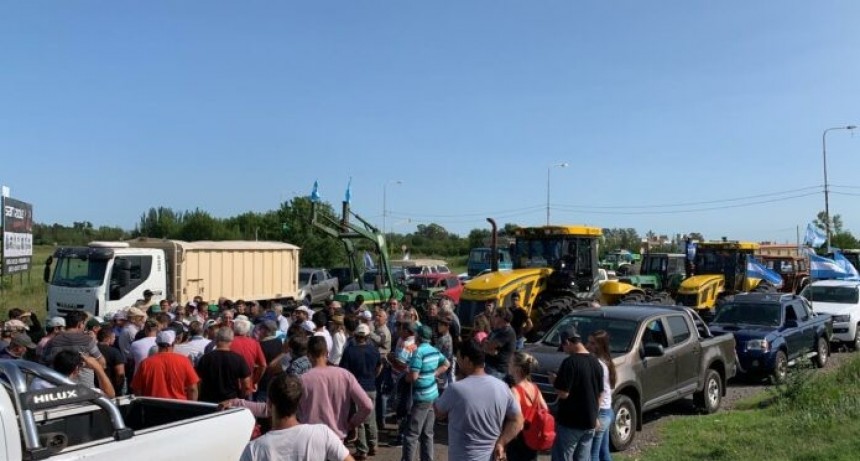 El campo para este miércoles y habrá manifestaciones en distintos puntos de la provincia