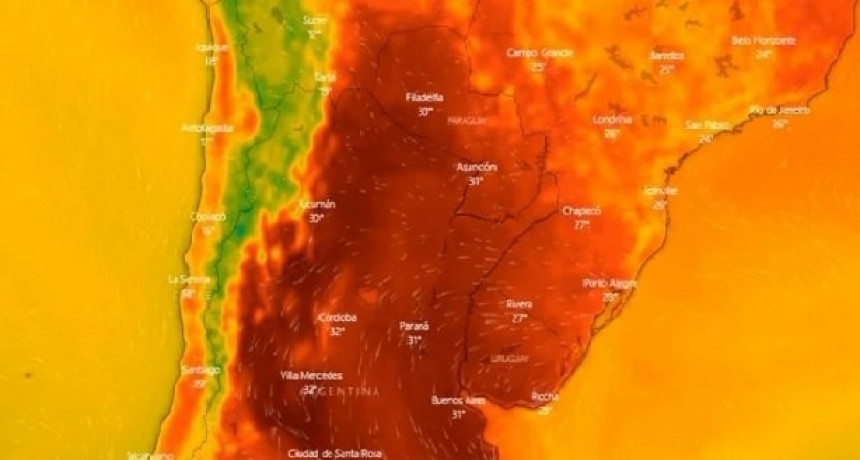 Argentina podría tener una primavera y verano más cálidos de lo normal