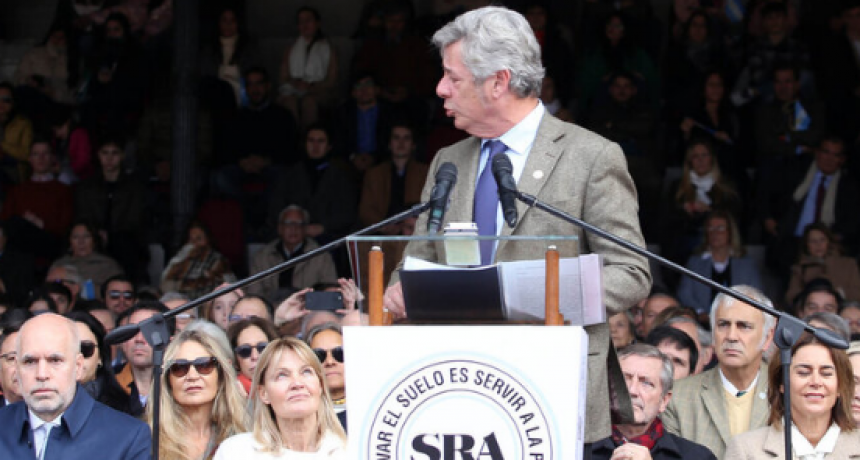 La Rural: fuertes críticas al Gobierno en un discurso en clave electoral