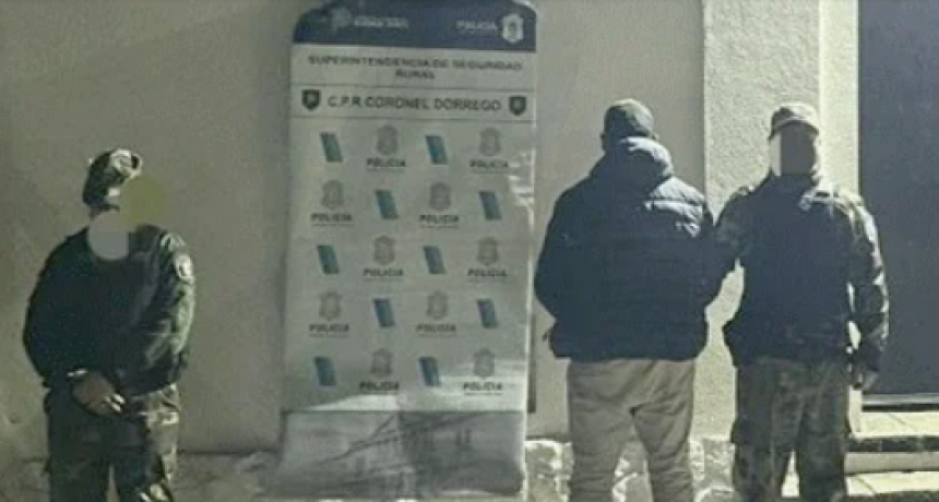 Dos aprehendidos por el CPR de Coronel Dorrego