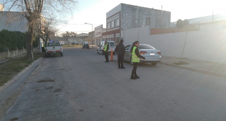 Del Valle hizo un resumen sobre controles en la vía pública