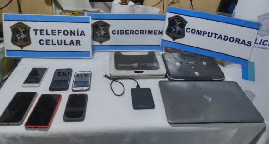 Pornografía infantil: secuestran celulares y notebooks en una casa de Sierra de la Ventana