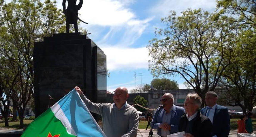  Dorrego y Navarro hermanados por Manuel Dorrego. Acto de la Fiesta de las Llanuras