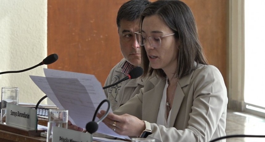 La Concejal Soraya Barandiarán Amestoy dejará su banca para desempeñarse en Asesoría Legal