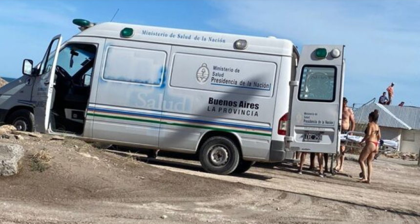 Claromecó: un empresario murió mientras se bañaba con su hijo en el mar
