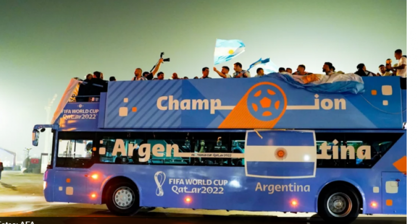 La selección llegará al país en la madrugada: el festejo con los hinchas será éste martes en el obelisco