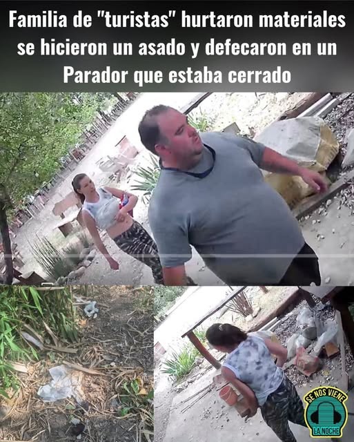 Daños en el Parador del balneario Los Angelitos