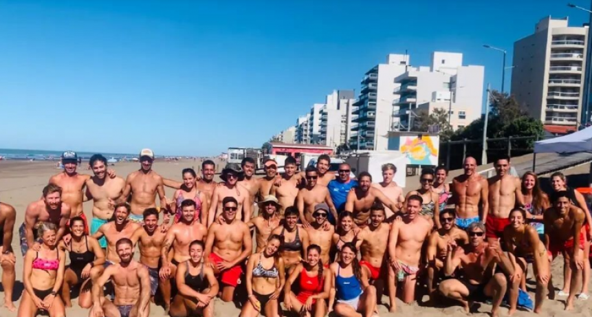 Monte Hermoso ya tiene a sus 108 guardavidas desplegados por la playa