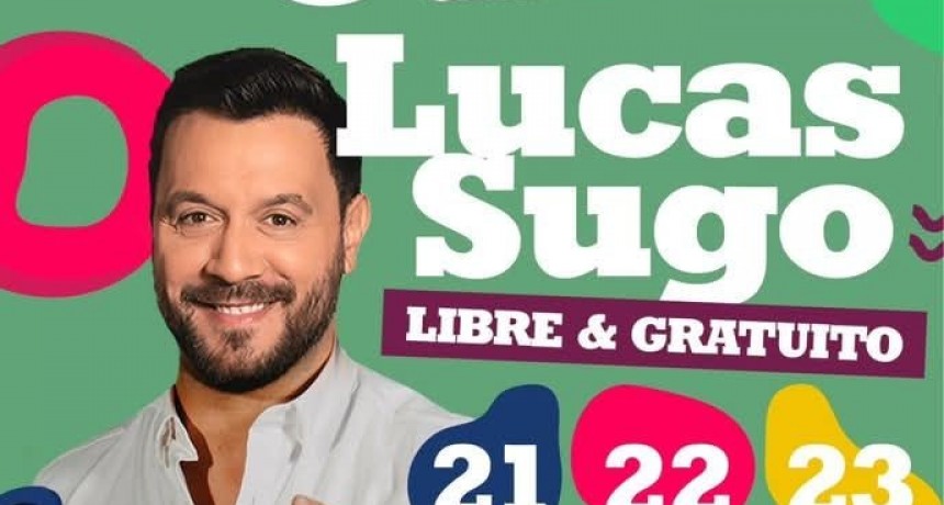 Lucas Sugo será la figura central en la jornada de cierre de la Fiesta del Olivo👏👏👏👏