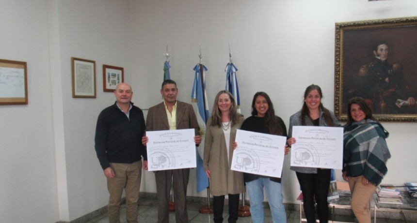 La UPSO entregó diplomas junto al intendente Reyes