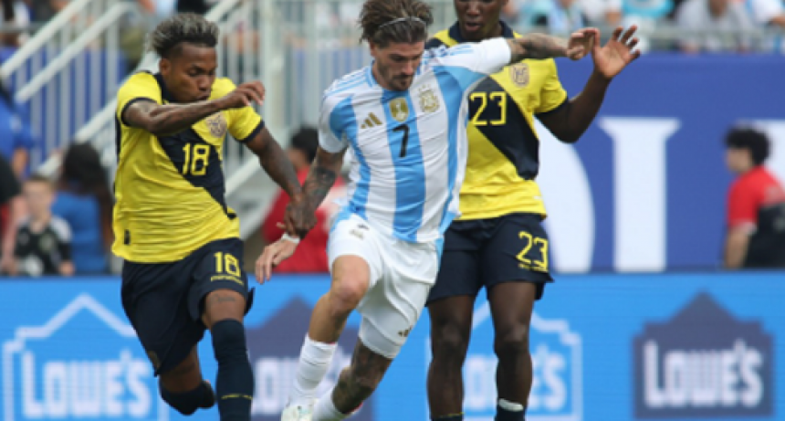 Argentina enfrenta a Ecuador para ganar y seguir en la Copa América