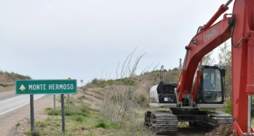 Monte Hermoso inició dos obras fundamentales de cara al verano