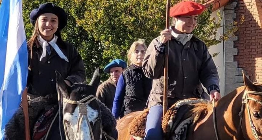 La Cabalgata criolla a Calvo reunió más de 560 participantes